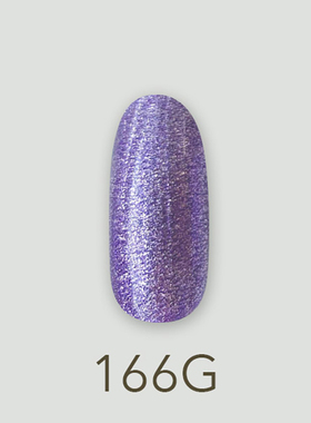 日本MD甲油胶166薰衣草紫闪粉紫色花火盛宴系列美甲店专用