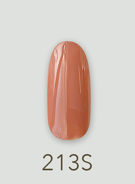 日本MD甲油胶213钻石玫瑰半透明棕色渐变色系列美甲店专用