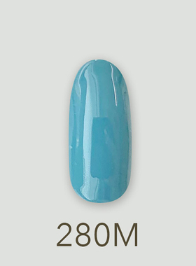 日本MD甲油胶280怀旧牛仔实色蓝色四季故事系列美甲店专用