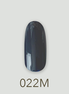 日本MD甲油胶022午夜幽蓝实色蓝黑色基础色系美甲店专用