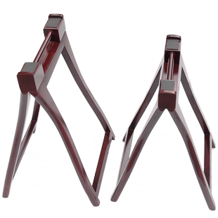 敦煌便携式A字架/子母古筝架手提式琴架原厂实木支架高档古筝琴腿