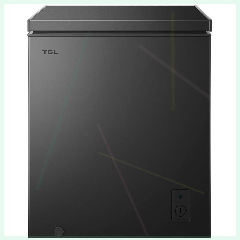 -TCL140升PLUS小型冰柜冰吧家用冷藏冷冻转换冷柜一级节能省电静