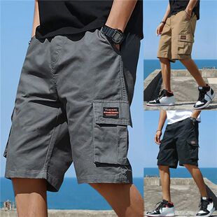 Sports loose pocket cargo shorts        运动宽松口袋工装短裤