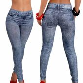 打底裤 denim pants Women 女士打底牛仔铅笔裤 pencil leggings