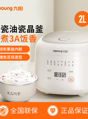 九阳电饭煲家用2L升多功能迷你小型电饭锅1-3人智能4正品20FY2