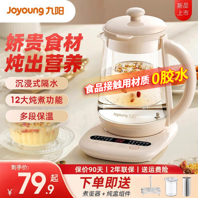 九阳养生壶家用办公室小型全自动