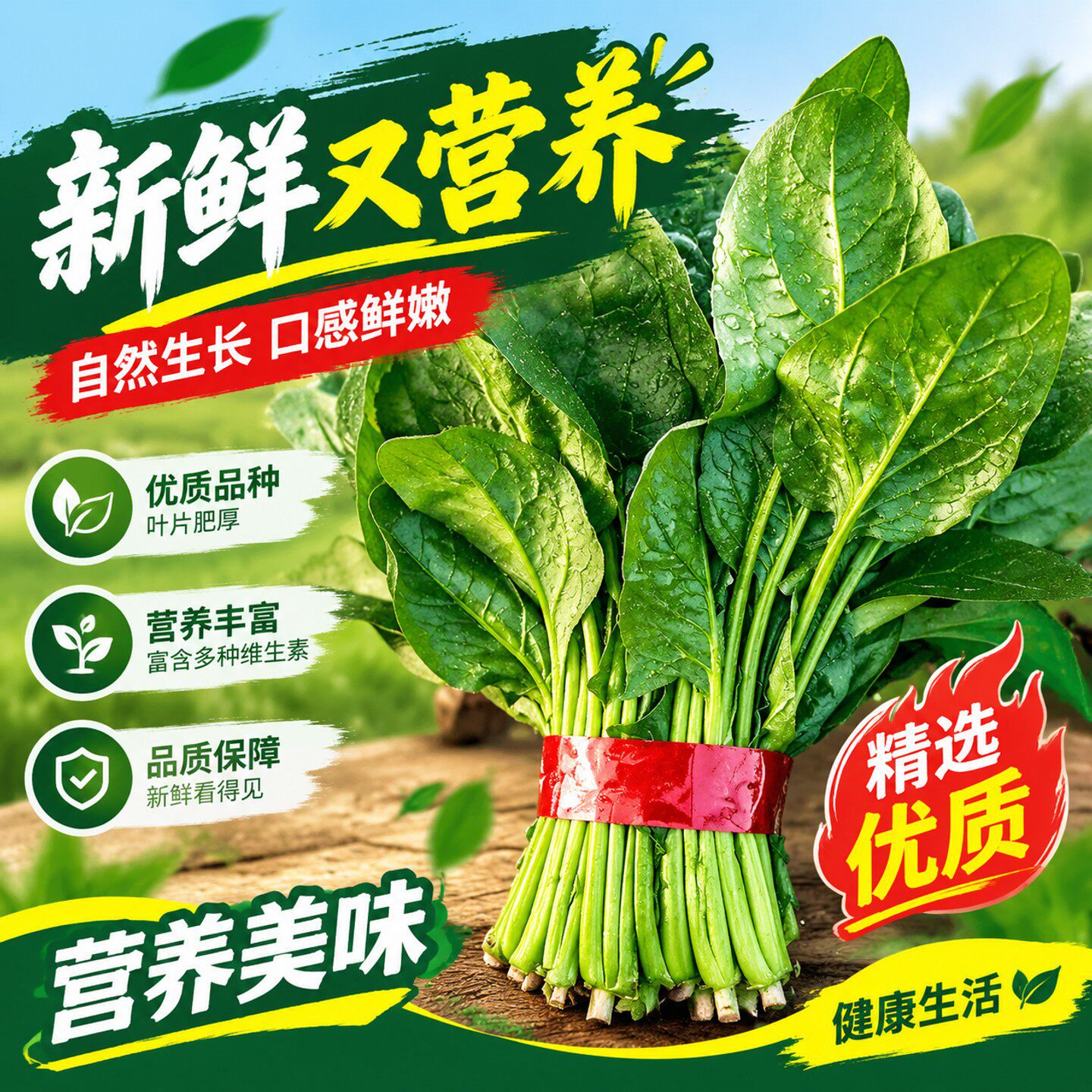 大叶菠菜种子四季蔬菜冬季籽