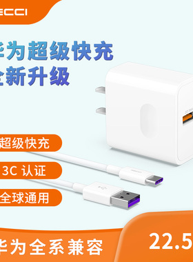 RECCI锐思企业礼品定制LOGO 超级快充套装22.5W RCK-13CC充电器源政企单位会议商务