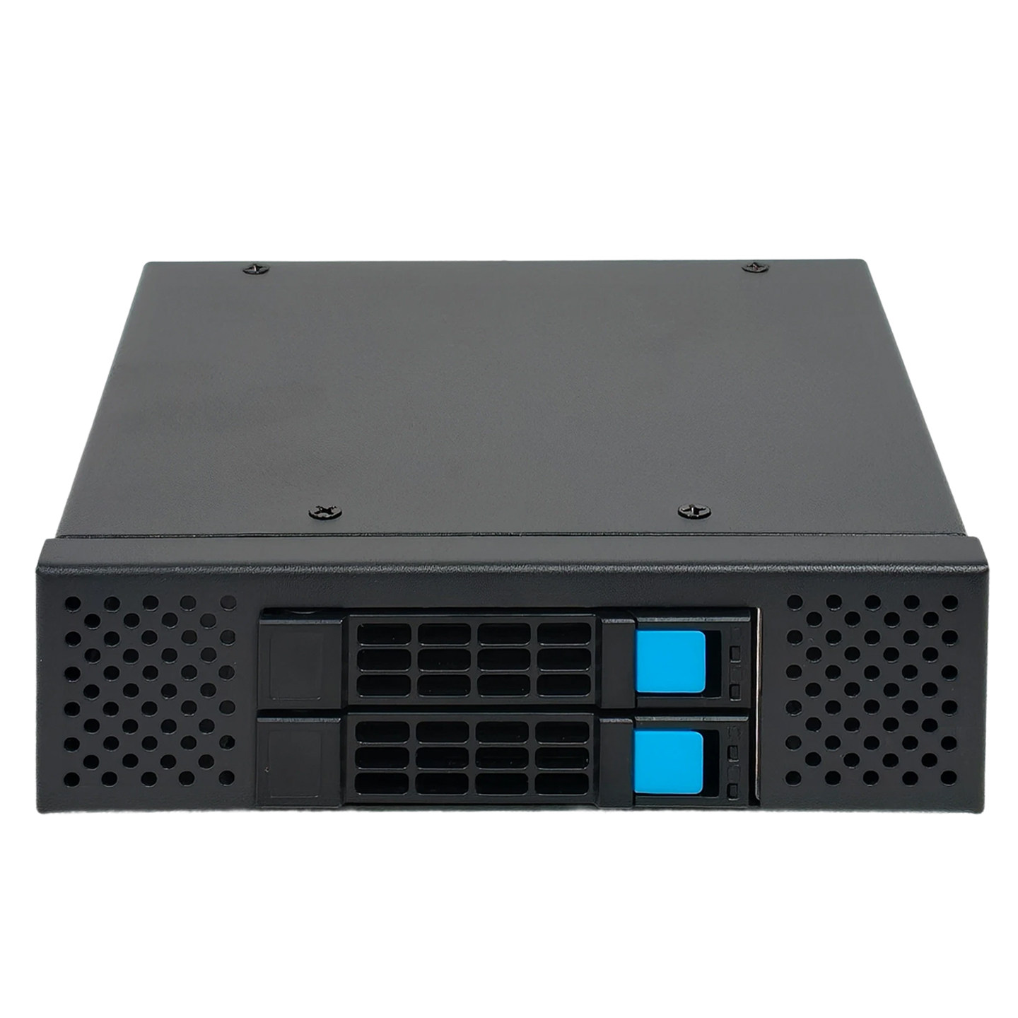 1光驱位转双盘位2.5热插拔硬盘抽取盒网络存储服务器工控机箱扩展