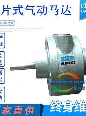 GASTON加斯顿V叶片式气动马达微型减速风动马达厂家直供