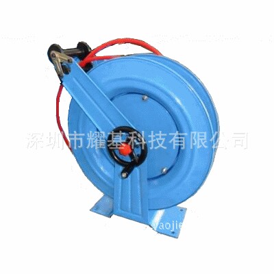 手摇式卷管器 手摇卷盘绕线鼓气鼓 可自定米数汽保类工具掌柜推荐