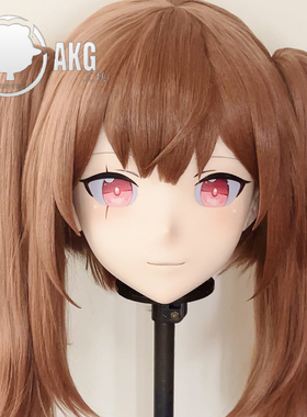 二次元kig面具定做全头带锁头壳定制kigurumi动漫头套 ump9