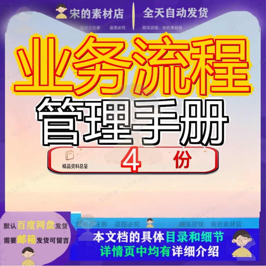 业务流程管理手册标杆地产集团操作房公司全套房含图工版工程参