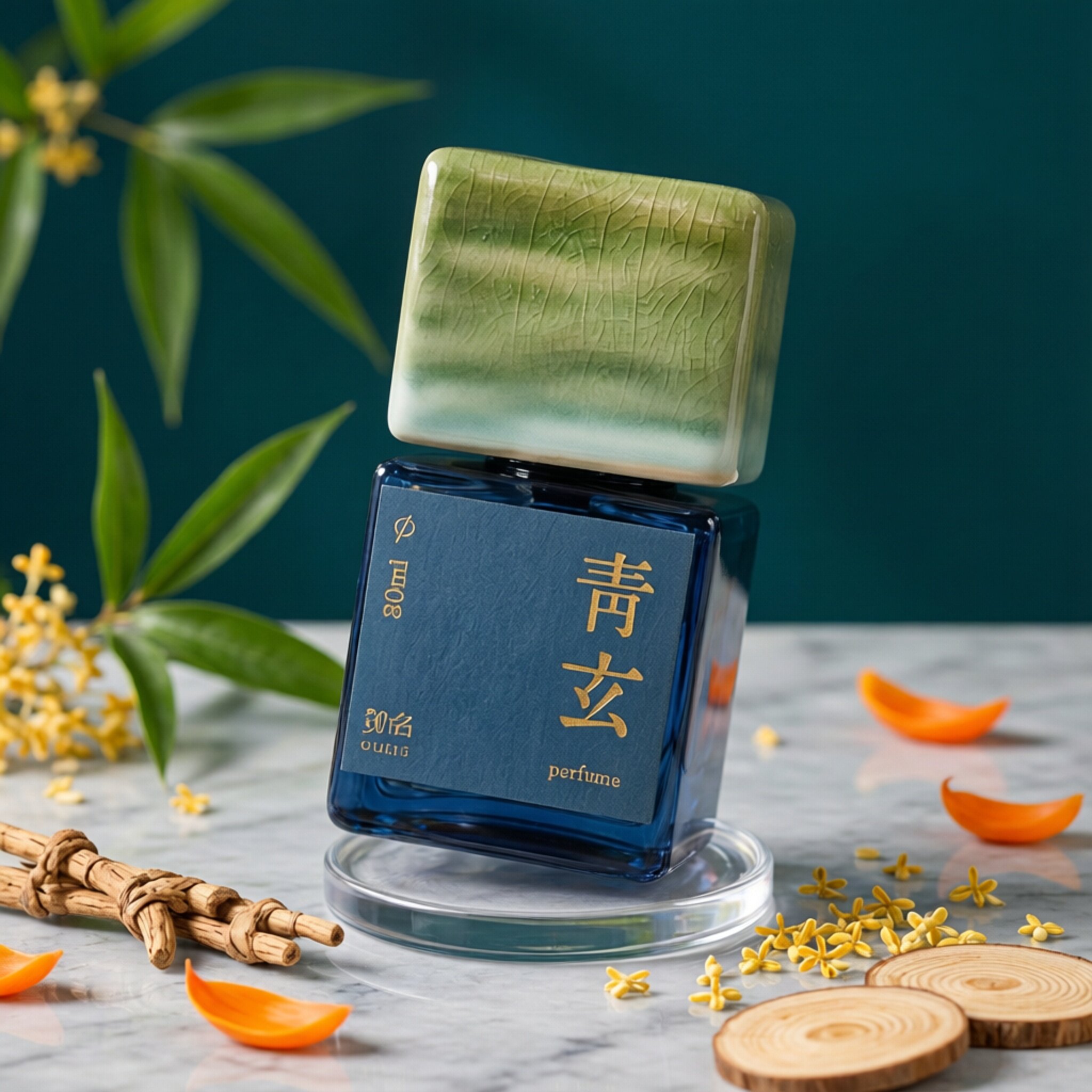 毋名Outis香水周天青玄玉枕绛宫炁四元素能量火土水风试香小样