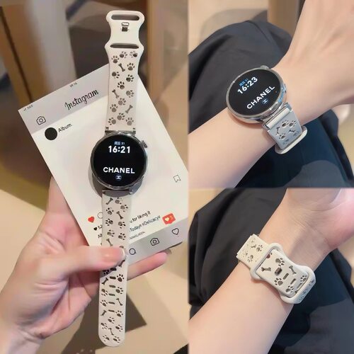 适用华为gt6表带夏天新款硅胶gt54女款可爱运动透气watch5gt32pro