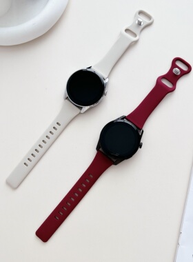 适用华为GT6表带GT5小蛮腰硅胶GT4腕带GT32女款watch34pro荣耀GS4