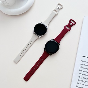 适用华为GT6表带GT5小蛮腰硅胶GT4腕带GT32女款 watch34pro荣耀GS4