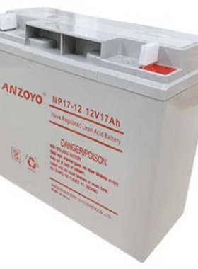 ANZOYO安卓越蓄电池NP17-12 绿色环保储能型 UPS/EPS系统不间断电