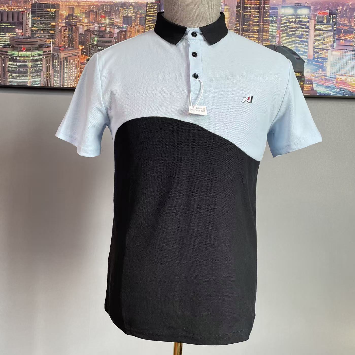 北京现代4S店夏季短袖翻领POLO衫