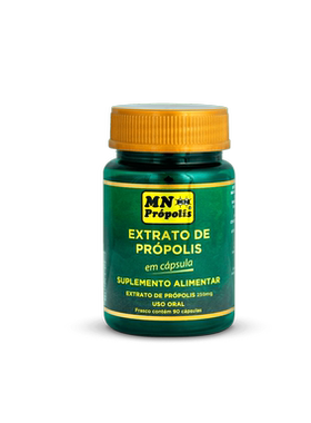 巴西进口保税直邮MN Propolis绿蜂胶提取物胶囊90粒蜂产品