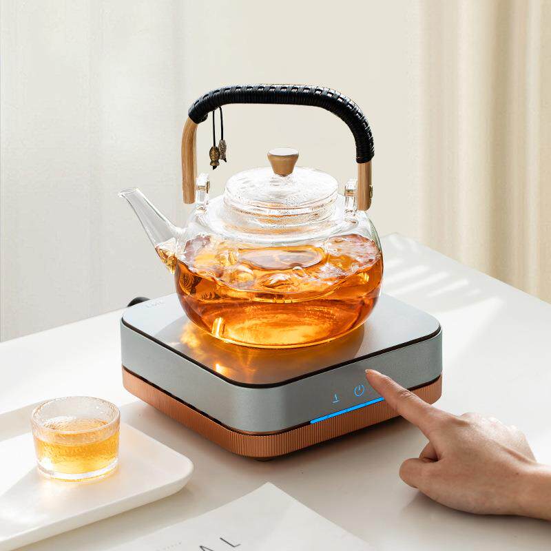 友茗堂电陶炉电茶炉茶炉茶艺炉家用多功能玻璃壶烧水壶专用煮茶器