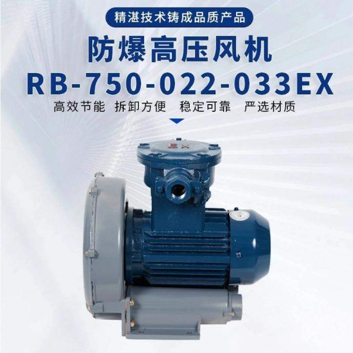 隔热防腐高压风机RB环形低噪音高压鼓风机耐高温旋涡工业气泵