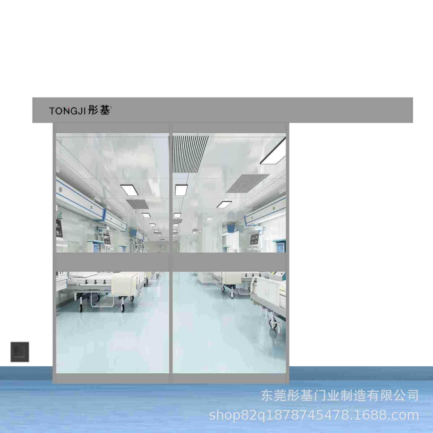 玻璃推拉门钢化玻璃门不锈钢隔音玻璃门感应玻璃自动门平移门