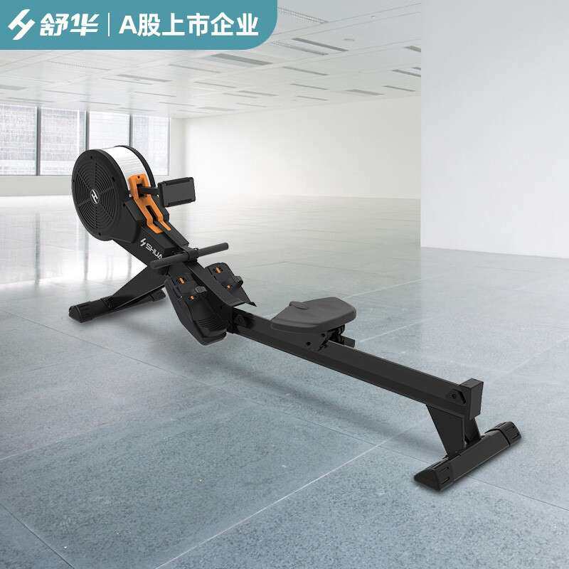 舒华SH-R8100划船机电磁控风阻双阻力商用可折叠划船划艇健身器械
