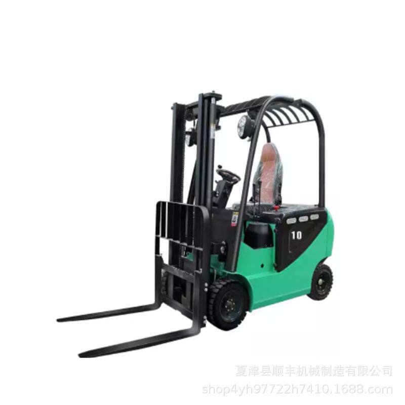 座驾式电动叉车2吨小型四轮电动搬运车1吨升降液压3吨电瓶叉车