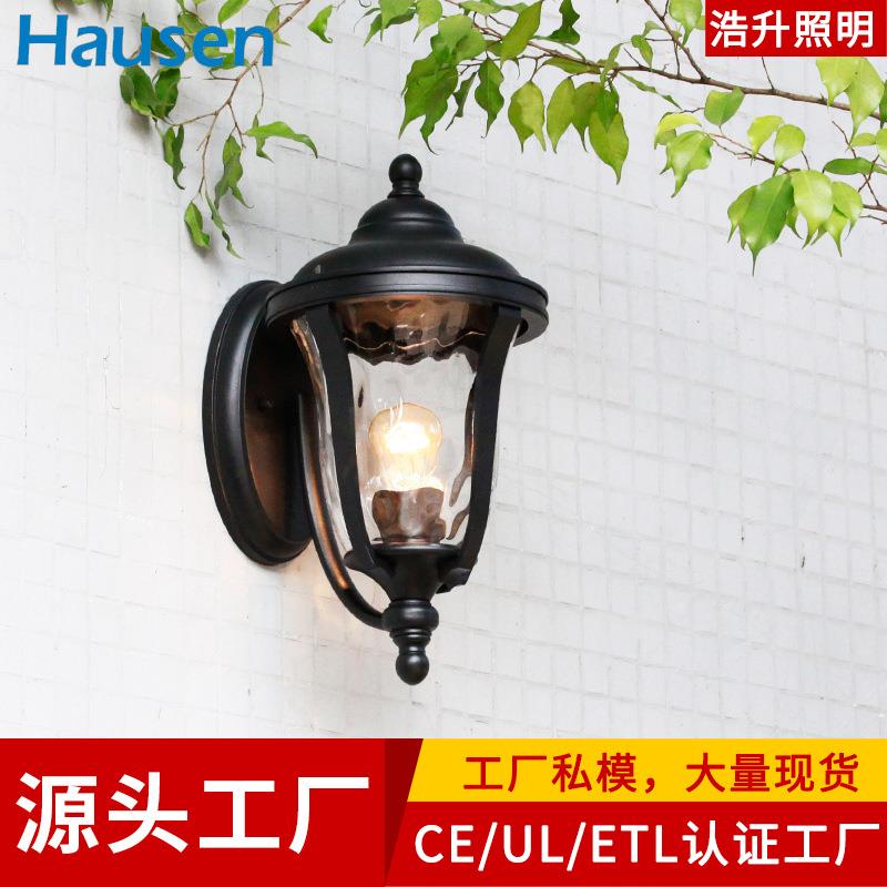 欧式户外防水过道灯壁灯阳台走廊庭院灯简约露台花园门柱大门灯具