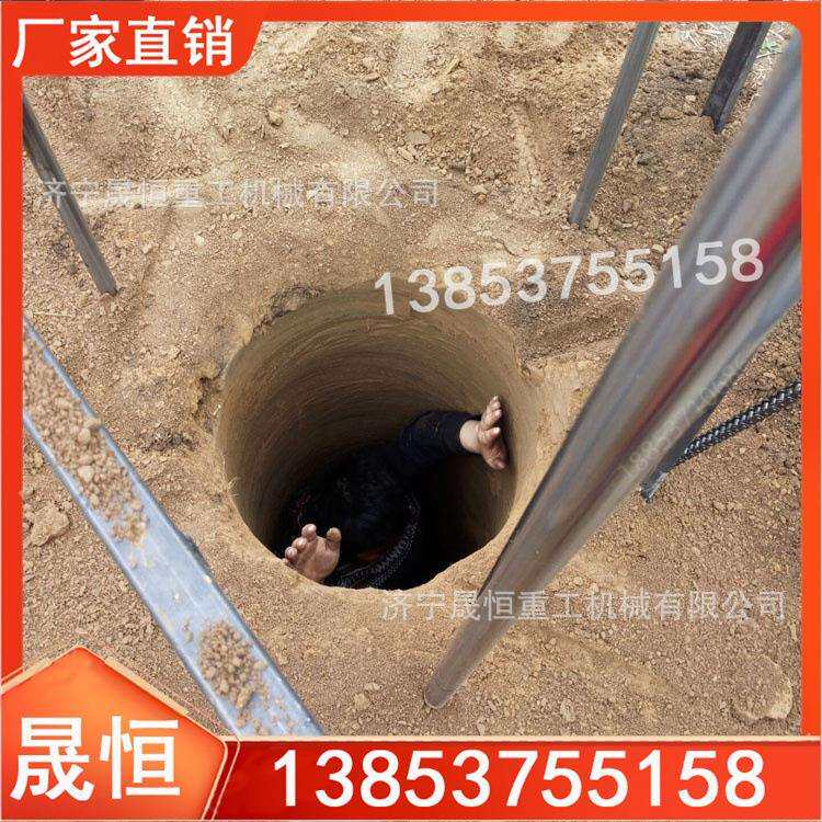 固定式眼打机三脚架挖坑机直销便携式水泥杆挖坑果树打桩机