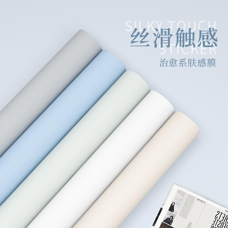 3JO加厚肤感膜贴纸翻新家具木饰面柜子柜门柜面柜体衣柜改赵之钱图片