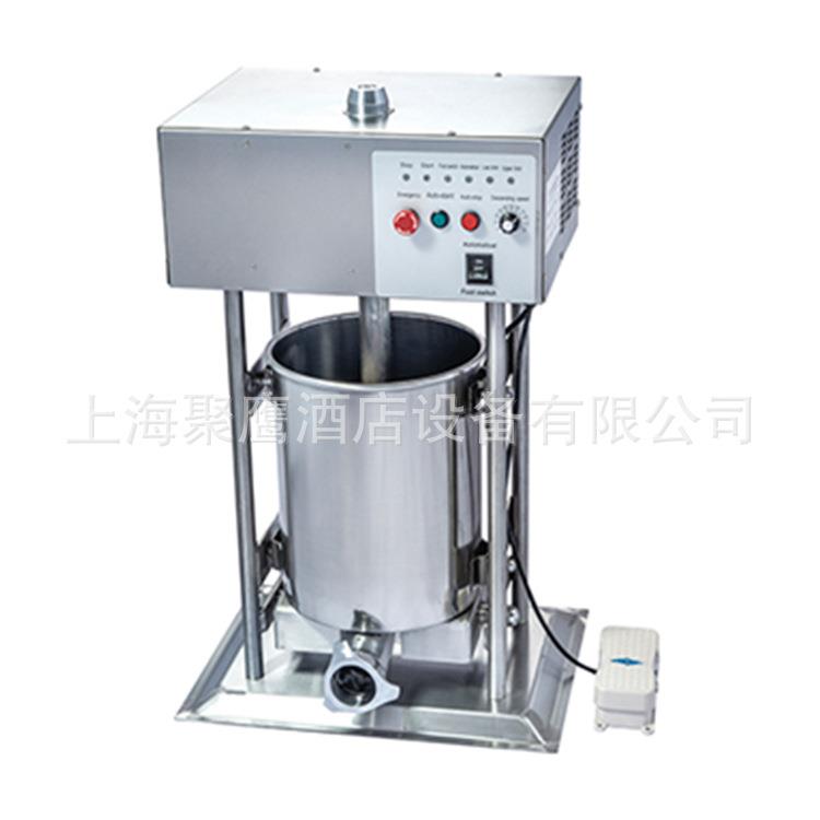 千家汇灌肠机QJH-KD10/KD15电动不锈钢灌肠器腊肠快速成型机