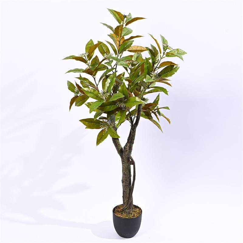 仿真枇杷树盆栽仿真树盆景盆栽软装盆景仿真树塑料花摆件