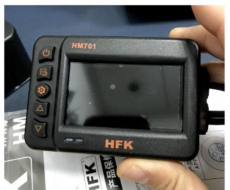 适用于 HFK HM701行车记录仪钢化膜软 防反光膜高清防窥蓝光膜