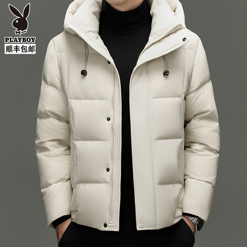 花花公子高端品牌高充绒量羽绒服