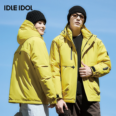 IDLEIDOL冬季石墨烯加厚保暖棉衣