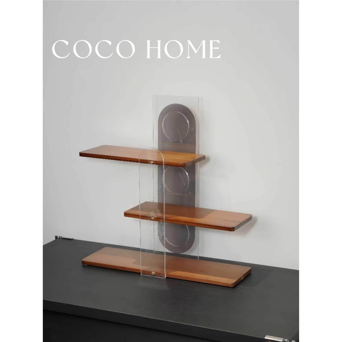 COCO 亚克力置物架化妆品收纳架轻奢多层桌面吧台护肤品ins置物架