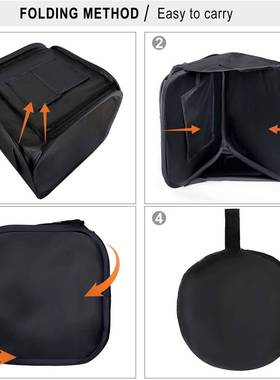 型摄影棚小60 D灯箱 便携式静LKHC物拍照柔光箱 配E4色背景 送拎