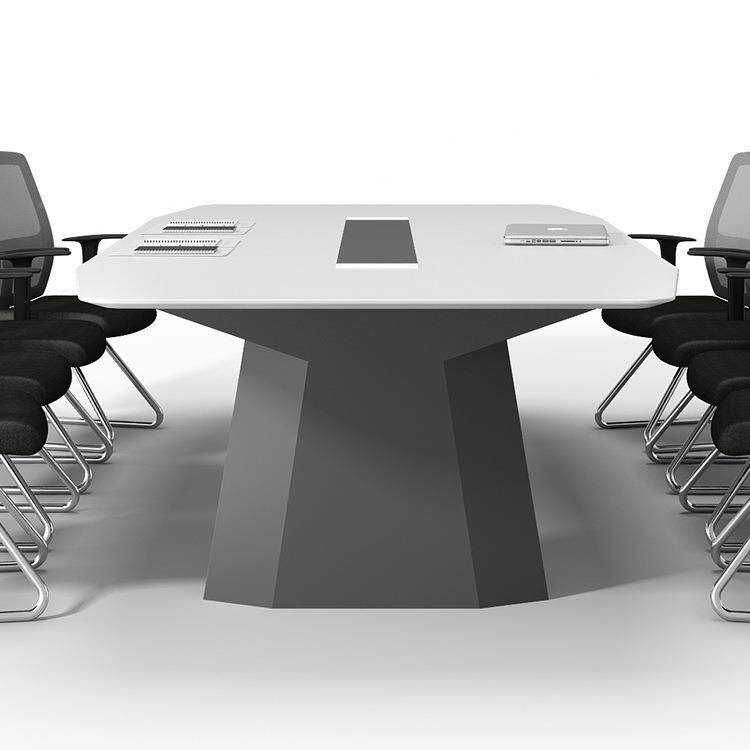 会议WQ-h03桌桌子桌长条桌长办公大型烤漆培训桌开洽谈桌椅组合接