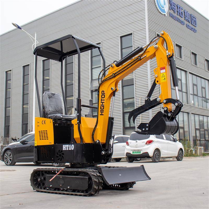 源挖头工厂型全小液压带式挖LCX掘机 家用果园土履机 HT10B微型钩