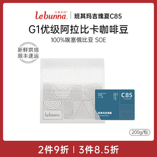 lebunna 瑰夏200g手冲咖啡豆埃塞俄比亚瑰夏村浅烘焙精品咖啡好喝