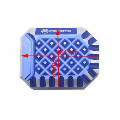 适用春风650TR-G国宾改装配件加大脚刹刹车脚踏板防滑脚垫