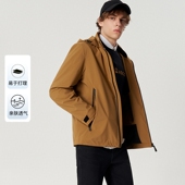 易打理 LONDA 伦德马秋季 新款 连帽御风夹克商务休闲宽松外套男