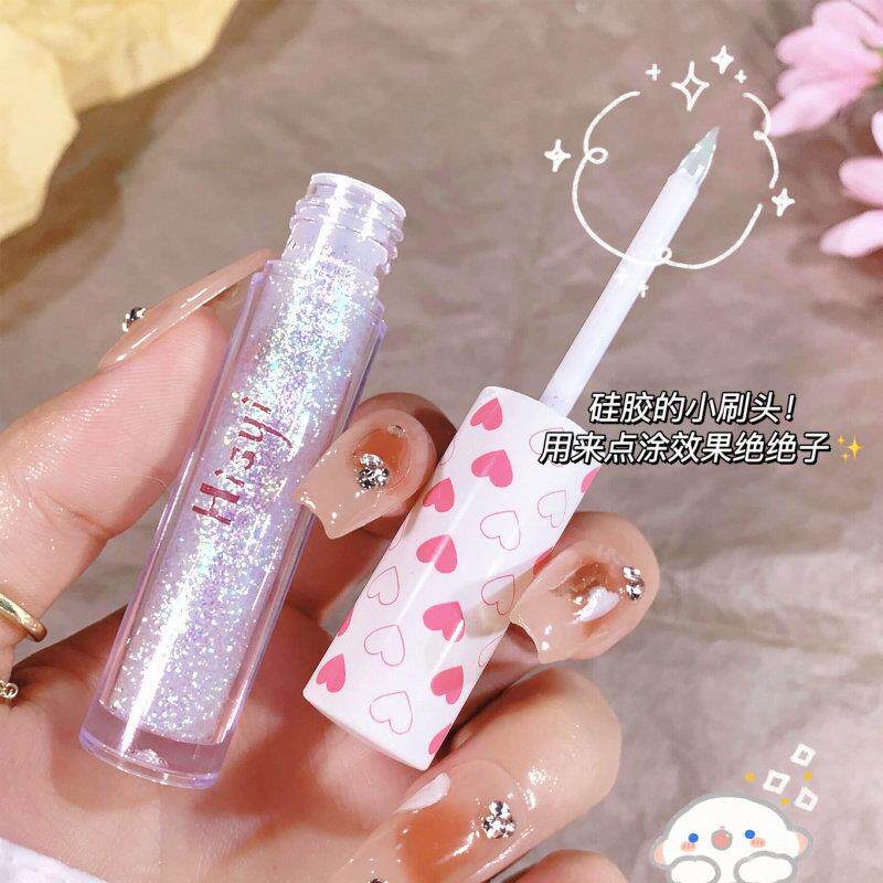 品牌液体眼影持久防珠大光亮片正水提亮亮TES晶晶卧蚕单色眼影棒