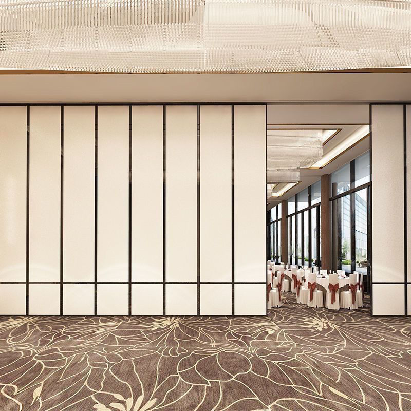 酒店宴会厅折叠隔断墙移动饭店办公室活动屏风包厢隔音推拉门板
