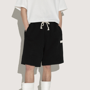 重磅纯棉休闲街头宽松基础针织短裤 五分裤 新品 TGWALL万里长城夏季