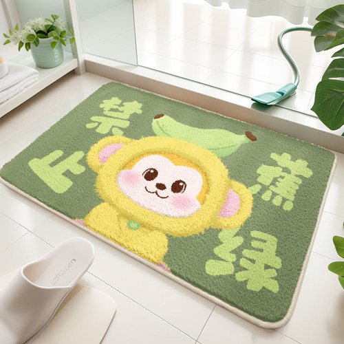 浴室门口吸水防滑垫浴室地垫