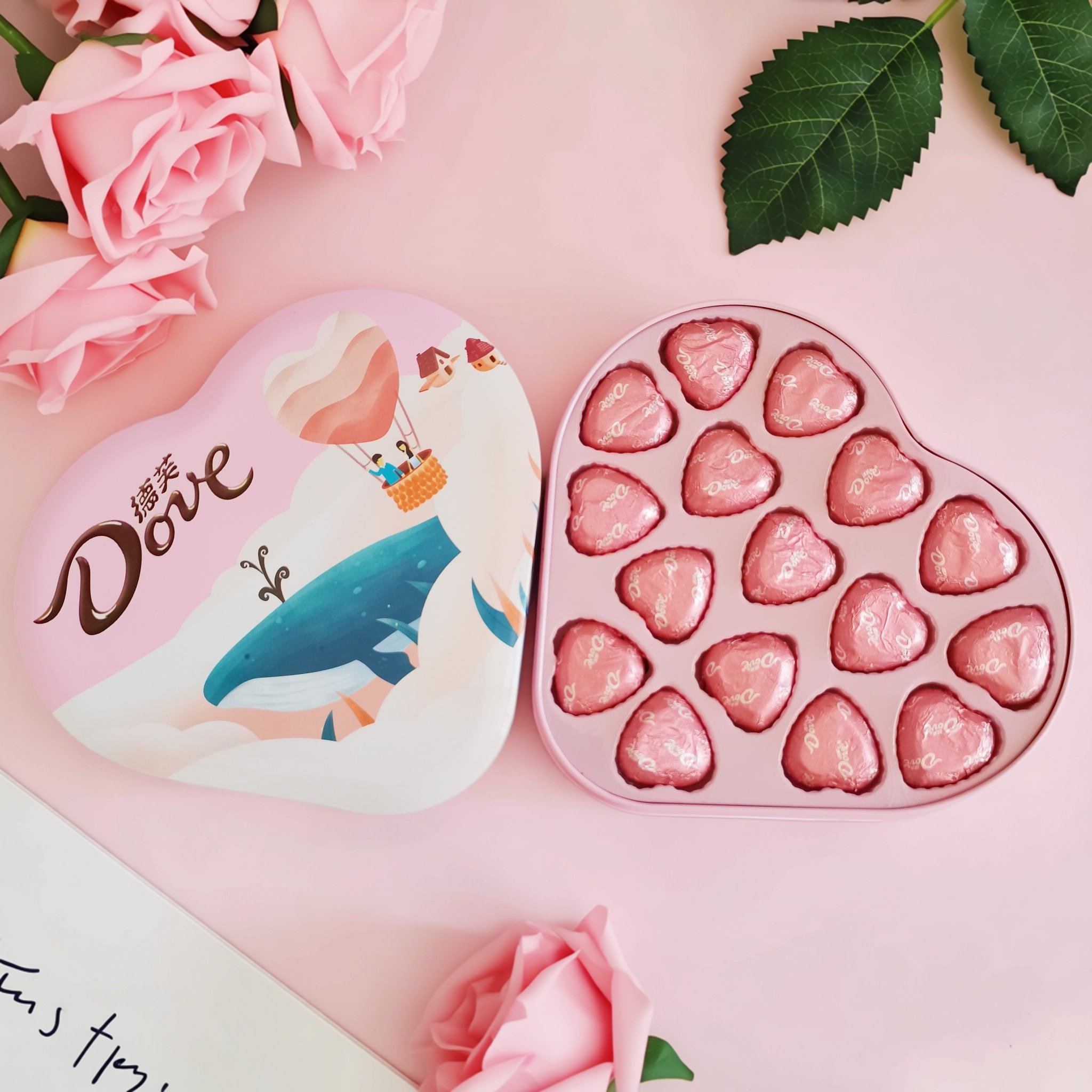 德芙心语牛奶巧克力38女神节礼物结婚订婚周岁伴手礼回礼喜糖礼盒