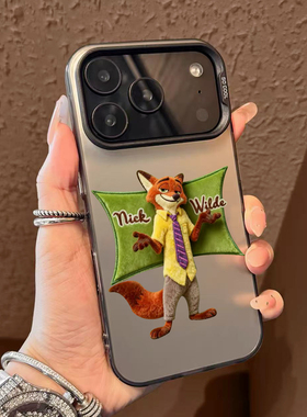 疯狂动物城手机壳适用苹果17promax朱迪与尼克华为puar80/70防摔phone16情侣15/14mate60动漫小米13荣耀400